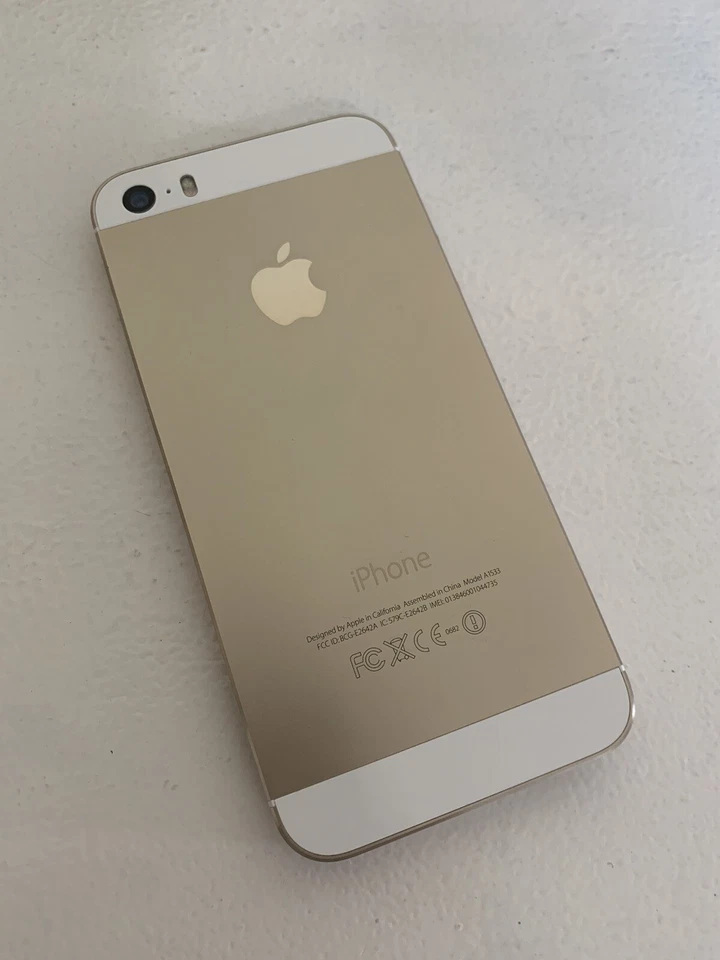 Apple iPhone 5s - 32GB - Dorado (Desbloqueado) A1533 (GSM) [LEER DESCRIPCIÓN] Foto 2 de 2