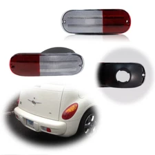 For 2001-2005 Chrysler PT Cruiser Rear Backup Reverse Light Reflector Lens L + R