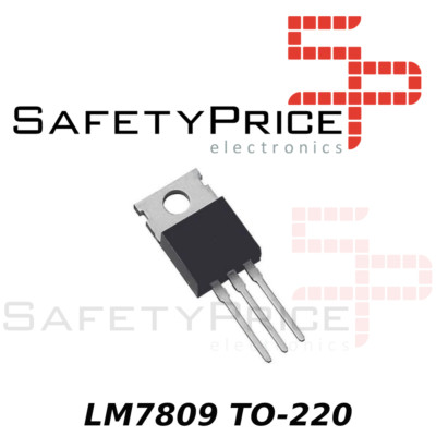 Lot 10 Régulateurs De Tension L7809CV LM7809 - 9V 1.5A - Boîtier TO-220