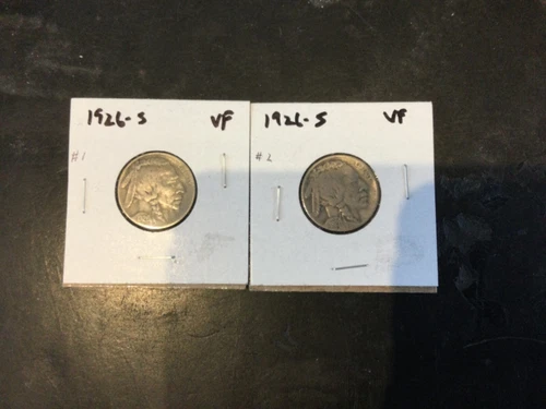 1926-s  Buffalo nickel in very   fine