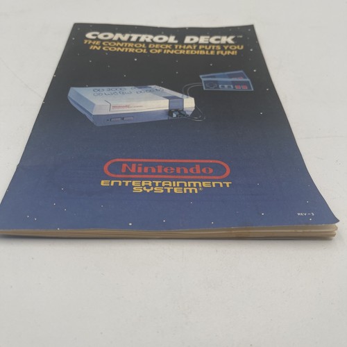 Control Deck NES Console MANUAL ONLY Authentic Original - Picture 4 of 8