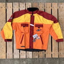 Jeunes Enfants UFO Motocross Enduro Tout Terrain Moto Quad Moto Veste Orange