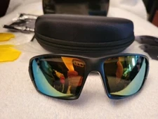 ROLLBAR 4 LENS TACTICAL EYEWEAR+NIGHT+MIRROR~100% UVA/UVB+ACCESSORIES~COST $219