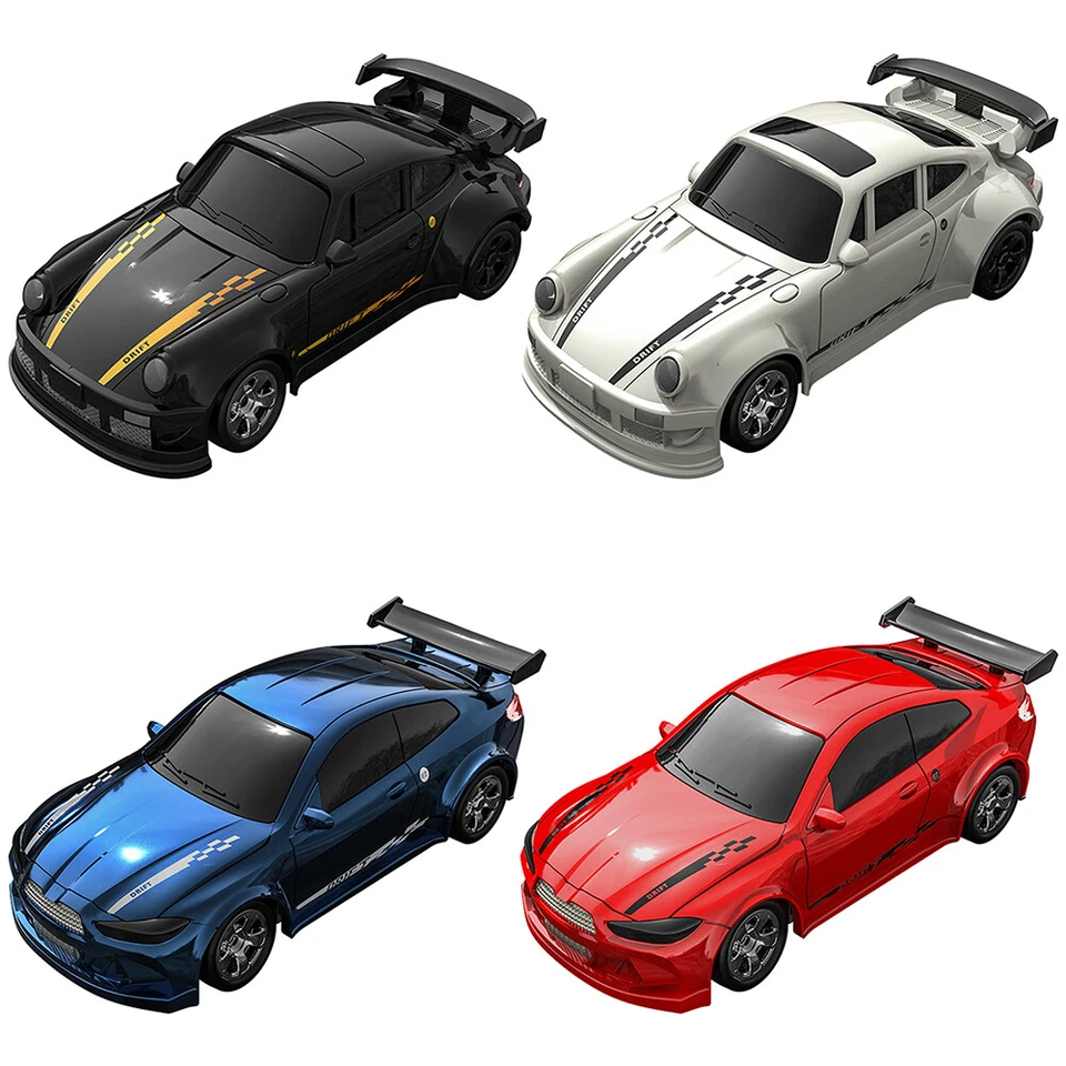 1/64 RC Drift Car KF20 4WD Mini Desktop Race Car Remote Control RFT with Lights - Image 3 of 4