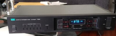 Sansui Quartz Pll Synthesizer tuner Stereo  Classique T-990 Black
