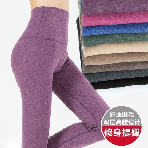 Womens Winter Cashmere Wool Leggings 
