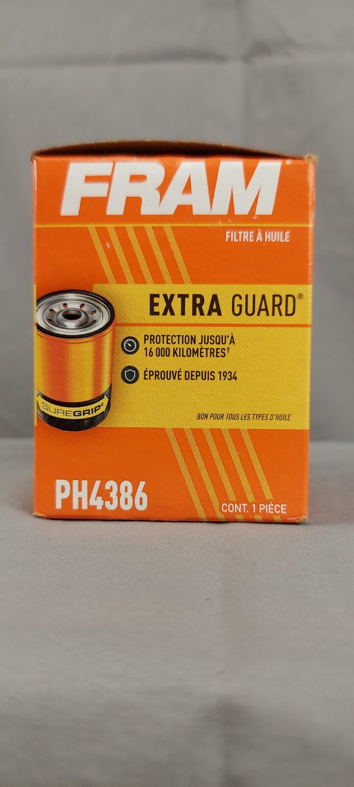 FRAM Extra Guard PH4386 10K Mile Change Interval SpinOn Oil Filter eBay