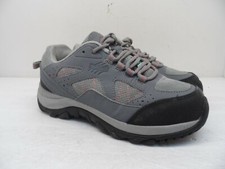 Aggressor Women's Steel Toe SP Safety Athletic Shoes 2501 Gray Pink 6.5M