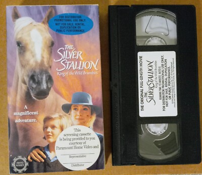 ミュージック THE SILVER DOGGS / WILD TRAIN (VHS) Silver Stallion - King of the Wild Brumbies (VHS, 1994) for sale