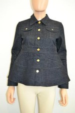 Co Denim Avec Francois Girbaud Dark Blue Denim Jacket Size S