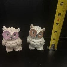 MCM Ceramic Owl Toot California Pottery Mid Century Hand Painted USA Kay Finch