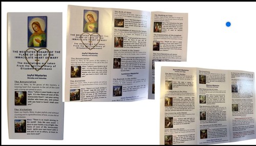 The Meditated Rosary of the Flame of Love of the Immaculate Heart of Mary,New - Picture 2 of 3