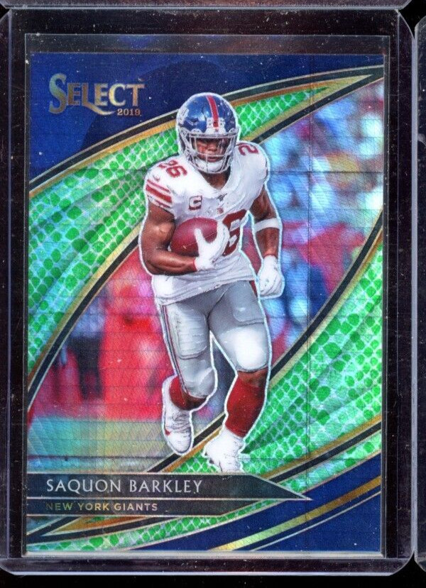 2019 PANINI SELECT FIELD LEVEL DRAGON SCALE SAQUON BARKLEY 76/88