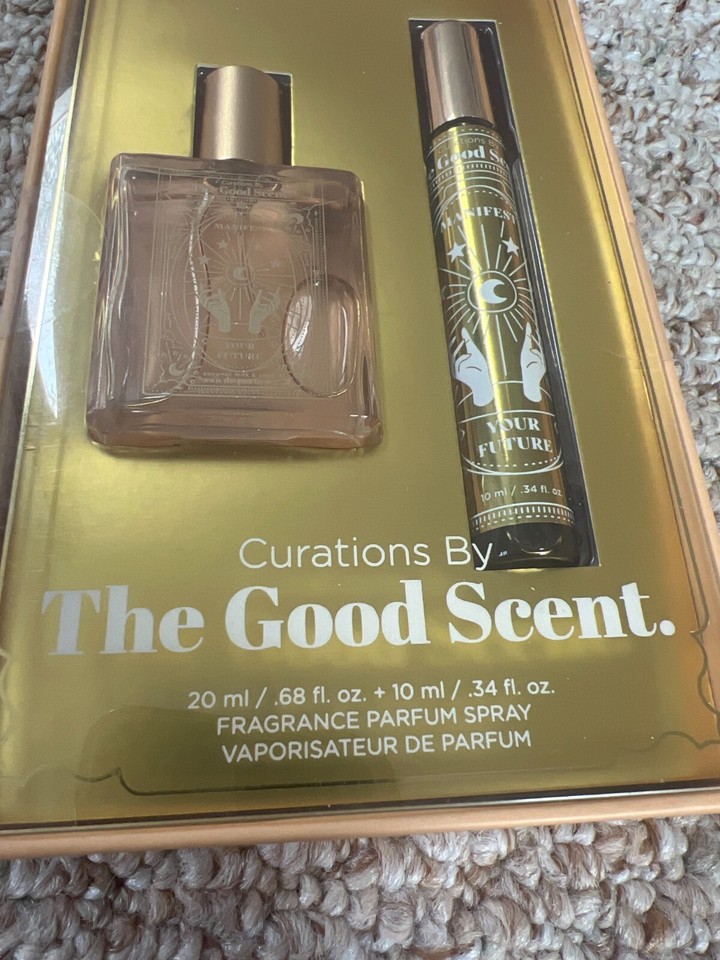 The Good Scent Manifest Your Future Fragrance Parfum Set 0.68 fl oz & 0
