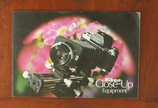 NIKON CLOSE-UP EQUIPMENT SALES BROCHURE/68885