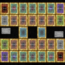 YuGiOh Duel Playmat 2-Player Masters Rule 4 Classic Board TCG CCG Game Mat