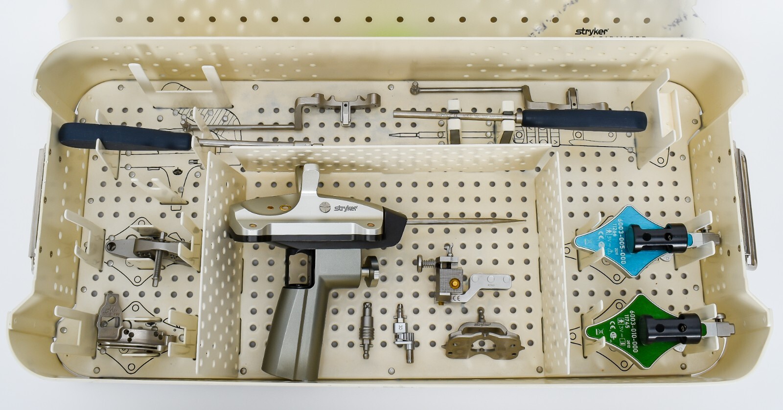 Bandeja de instrumentos de navegación Stryker rodilla de precisión 6003-100-020 6003-100-090