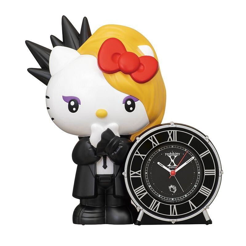 その他 yoshikitty X JAPAN Voice Alarm Clock PSL YOSHIKITTY Hello Kitty x X JAPAN Voice alarm clock Sanrio