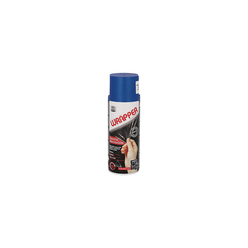 Spray paint wrapper by hqs blue (400ml) - removable