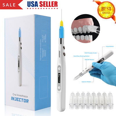 SANDENT Dental Painless Oral Local Anesthesia Device Injection Pen Set po