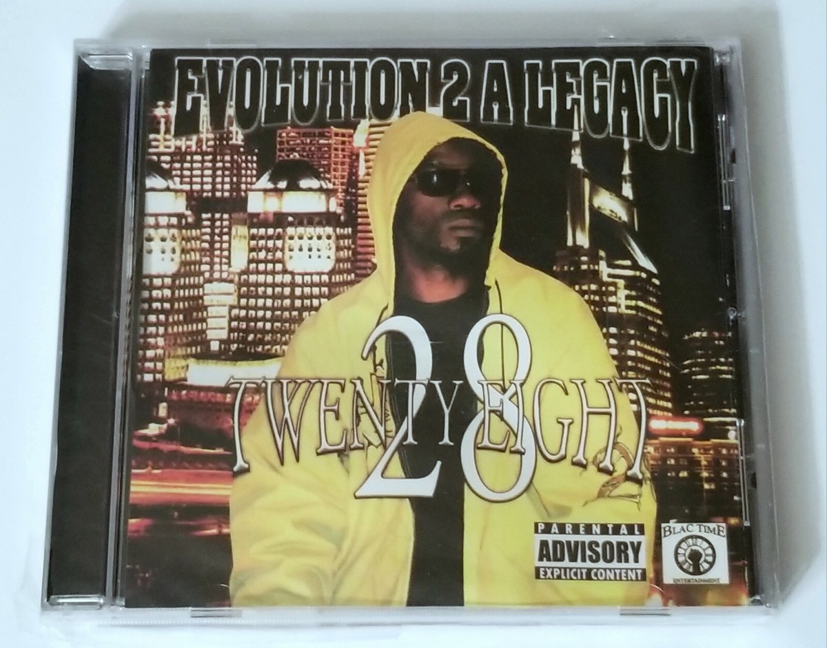 TWENTY EIGHT EVOLUTION 2 A LEGACY SEALED CD PRIVATE RANDOM RAP 187
