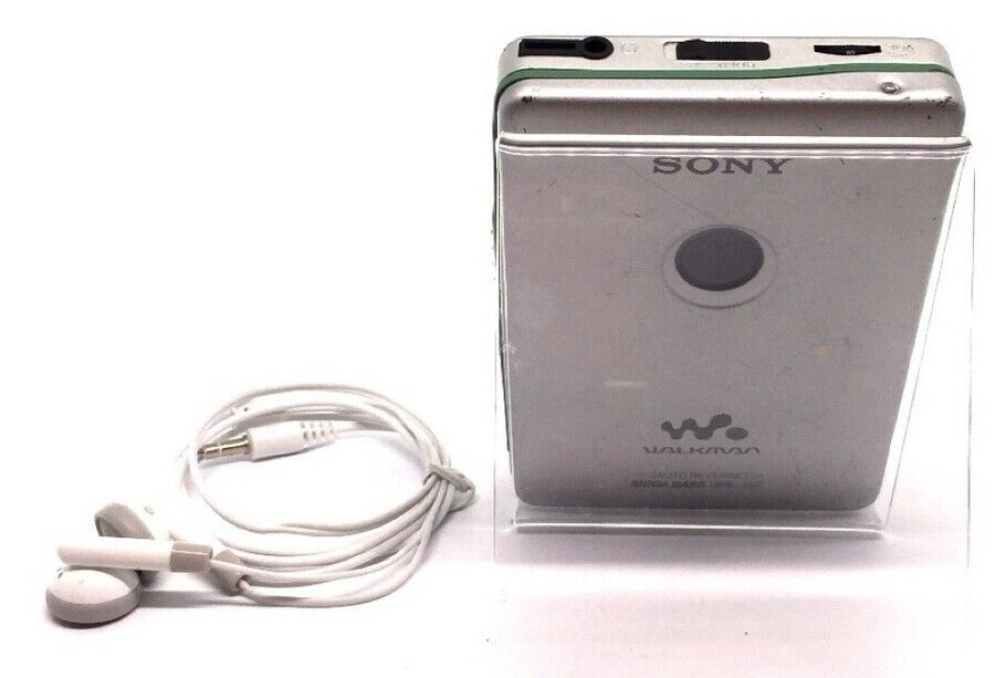 Sony Walkman Portable Stereo Personal Cassette Player Silver Sony Walkman Portable Stereo Personal Cassette Player Silver
