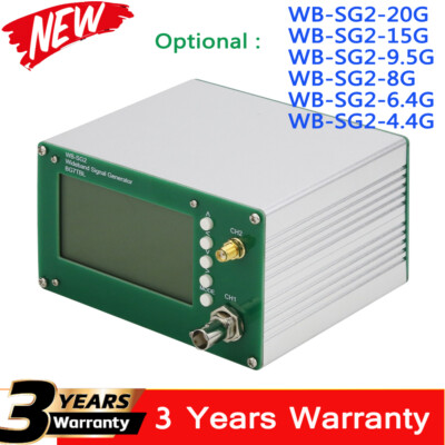 WB-SG2 Wideband Signal Generator BG7TBL Signal Source Device 1Hz-20GHz w/ LCD