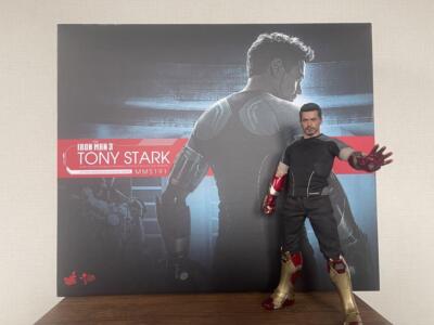 Hot Toys MMS191 Iron Man 3 Tony Stark 1/6 Poseable Action Figure