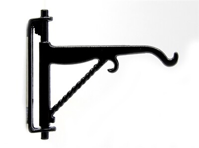 Puppenstube Metall 1 Stück schwarz Schild oder Hängekorb Halter Maßstab 1:12 Tumdee