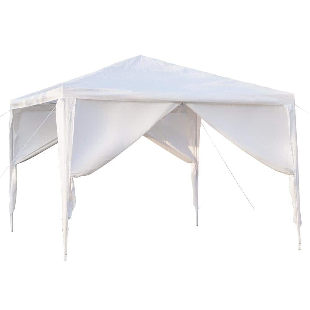 G666-G26000271 GAZEBO CANOPY OUTDOOR WHITE PARTY TENT NEW-OPEN BOX