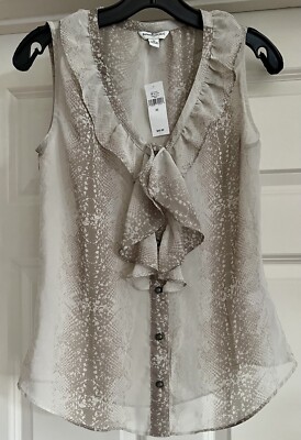 NWT Banana Republic Coastal Preppy Coquette Old Money Quiet Luxury Size XS