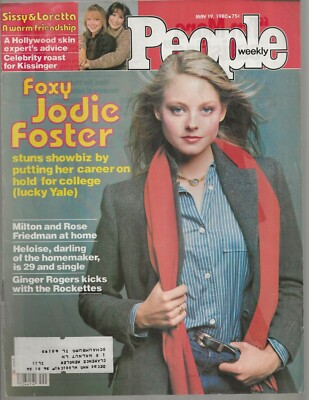 Jodie Foster 1980 People Weekly cover | eBay