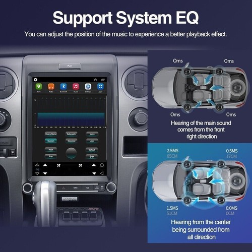 Android 12 Car Stereo Radio CarPlay GPS Navi Head Unit For 2013 2014 Ford F 150 - Bild 13 von 18