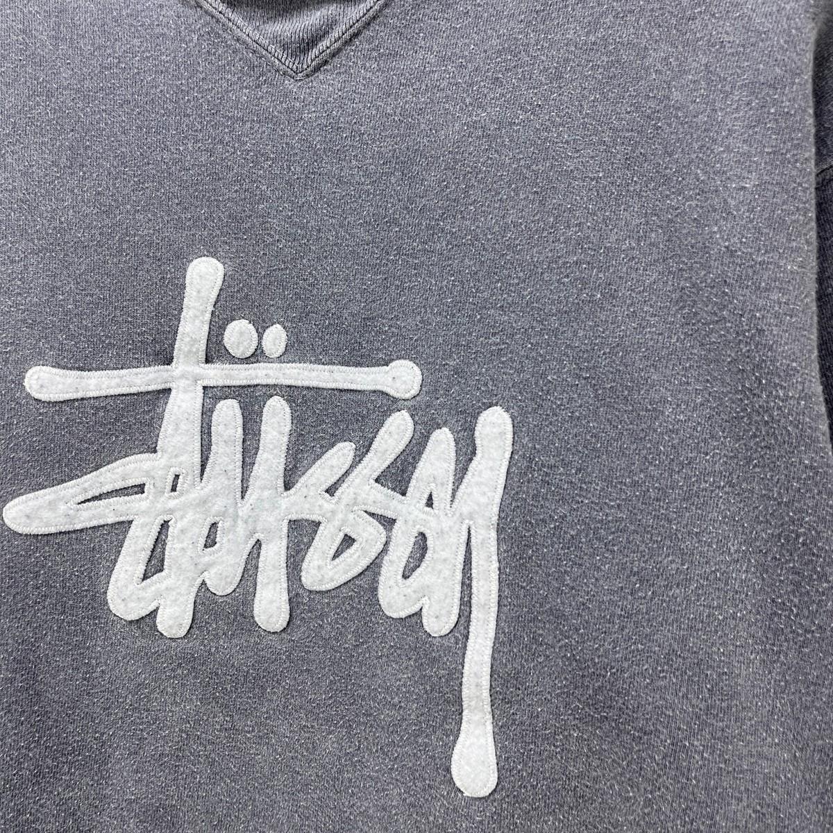Vintage 90s Stussy Sun Faded Crew Neck Sweatshirt Small | eBay
