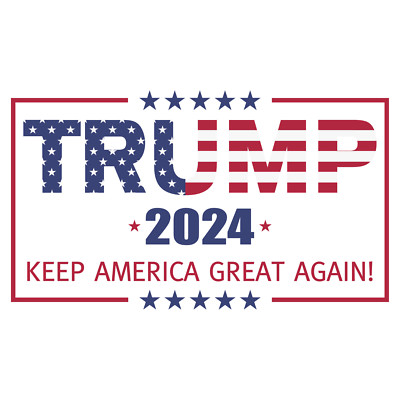 DONALD TRUMP 2024 Design  Metal Sign