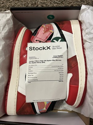 jordan Retro High OG Spider-Man Across The Spider Verse (GS