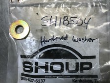 SH18504 GENUINE Shoup HARDENED WASHER  QTY of 5 WASHERS