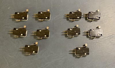 CHERRY ELECTRICAL E2100K0 MICRO SWITCH LOT OF 10