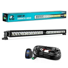 Nilight LED Light Bar 32inch 29LED Single Row Spot LED Lights