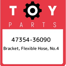 47354-36090 Toyota Bracket, flexible hose, no.4 4735436090, New Genuine OEM Part