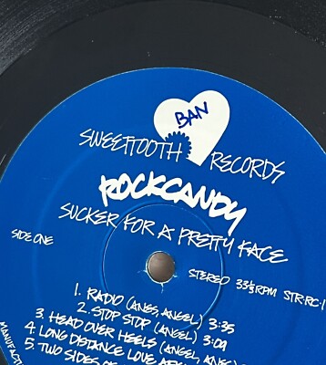ROCK CANDY “Sucker for a Pretty Face” Vinyl LP - RARE Hair Metal