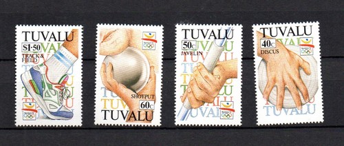 Tuvalu 1992 set Olympics/Sports stamps (Michel 633/36) MNH