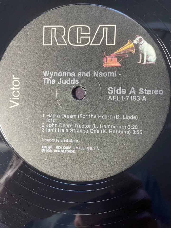 The Judds Вайнона и Наоми 1988 виниловая пластинка мини-альбом с усадкой очень хорошее состояние+ - Изображение 3 из 4
