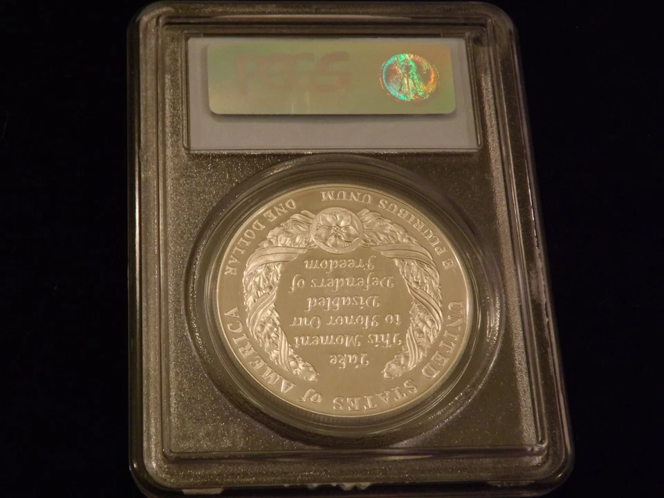 2010-W     $1        Disabled Veterans        PCGS  PR  70 - Image 2 of 2