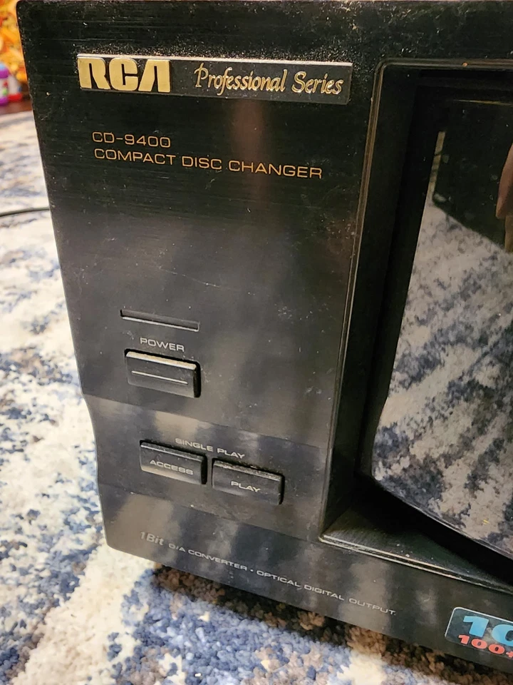 RCA CD-9400 Compact Disc Changer 101 Disc No Remote- Works Great. - Image 2 of 4
