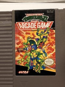 Teenage Mutant Ninja Turtles II: The Arcade Game Nintendo NES, 1990 Tested Look!