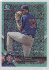 2018 Bowman Chrome Prospects Aqua Shimmer Refractor /125 Alex Lange #BCP54 00em