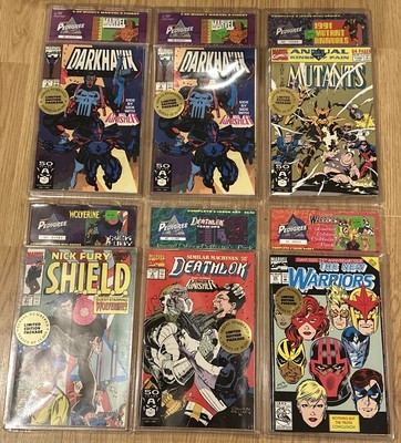 MARVEL 90's Multi Pack Nick Fury DARKHAWK PUNISHER 24 Comics TREAT PEDIGREE LOT
