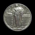 1919-S Standing Liberty Quarter San Francisco US Mint American Coin - Excellent