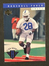 1994 Upper Deck #7 Marshall Faulk Rookie Indianapolis Colts RC